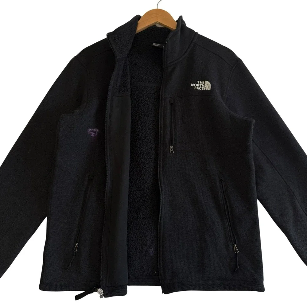 The North Face Blk Royal Glacier Fleece Supreme Retro Jacket Sz M NF0A7V48 #497‎